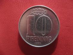 Allemagne République Démocratique - 10 Pfennig 1971 A 2796 - 10 Pfennig