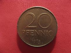 Allemagne République Démocratique - 20 Pfennig 1983 A 2816 - 20 Pfennig