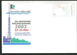 BUND USo58 Sonder-Umschlag PHILATELISTENTAG KIEL ** 2003 - Covers - Mint