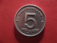 Allemagne République Démocratique - 5 Pfennig 1949 A 2826 - 5 Pfennig