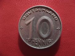 Allemagne République Démocratique - 10 Pfennig 1950 E 2836 - 10 Pfennig