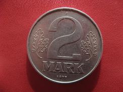 Allemagne République Démocratique - 2 Mark 1977 A 2862 - 2 Marchi