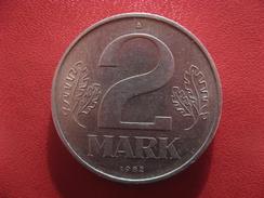 Allemagne République Démocratique - 2 Mark 1982 A 2864 - 2 Marcos