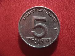 Allemagne République Démocratique - 5 Pfennig 1950 A 2882 - 5 Pfennig