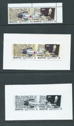 Tonga Niuafo´ou 1992 WWII Pacific Theatre 42s Plane & Roosevelt Pair Imperforate Proofs X 2 - Tonga (1970-...)