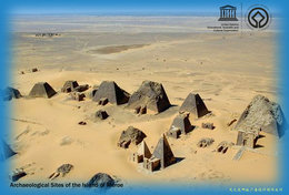 T69-10 ] Archaeological Sites Of The Island Of Meroe Sudan UNESCO, China Pre-paid Card - UNESCO