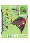 SUISSE - CARTE MAXIMUM - Yvert N° 1108 - PRO PATRIA - Maximum Cards