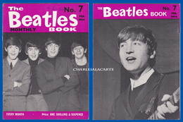 1964 FEBRUARY THE BEATLES MONTHLY BOOK No.7 AUTHENTIC SUBERB CONDITION SEE THE SCAN - Entretenimiento