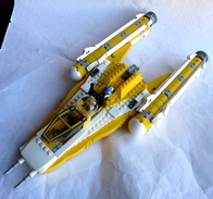 LEGO STAR WARS Vaisseau ANAKIN'S YWING STARFIGHTER Loose Légo 8037 - Figurines