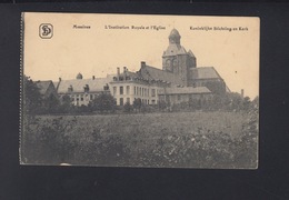 Carte Postale Messines L'Institution Royale Et L'Eglise - Mesen