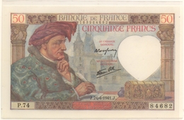 FRANCE - 50 Francs Jacques Coeur Du 24/04/1941 NEUF - 50 F 1940-1942 ''Jacques Coeur''