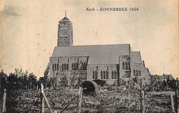 Zonnebeke Ieper    Kerk 1924                 A 3746 - Zonnebeke