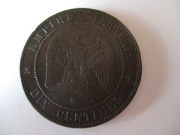 France: 10 Centimes 1855 (Marseille) - 10 Centimes