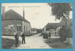 CPA Entrée Du Pays Par La Petite Route MONTGUEUX 10 - Otros & Sin Clasificación