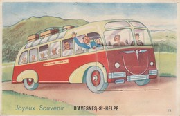 AVESNES Sur HELPE  - Carte à Système - Joyeux Souvenir  ( 10 Vues ) - Avesnes Sur Helpe