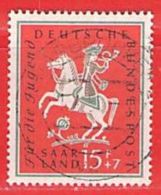 MiNr.434 O Deutschland Saarland (1957-1959) - Gebruikt