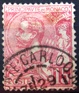 MONACO             N° 15               OBLITERE     2° CHOIX - Used Stamps