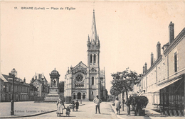 ¤¤  -  17   -   BRIARE   -  Place De L'Eglise  -  ¤¤ - Briare