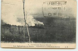 DEP 68 CERNAY ET STEINBACH EN FLAMMES - Cernay