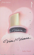 Rare Télécarte Parfumée Japon / 110-011 - PARFUM -  * SHISEIDO VIVACE * PERFUME Perfumed Japan Phonecard - 254 - Perfumes