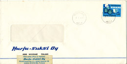 Finland Cover Helsinki 8-5-1974 Single Franked - Covers & Documents