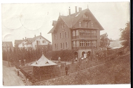 UETIKON: Private Foto-AK Von Quartierstrasse 1910 - Uetikon Am See