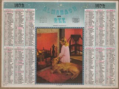 ALMANACH Des PTT:  1972 :  - 89 - YONNE  - - Grand Format : 1971-80