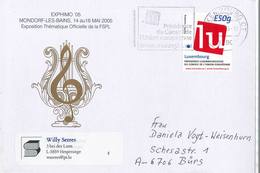 Conseil Union Europeenne Luxembourg - Lettres & Documents