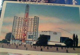NEW YORK,WORLD S FAIR EN 1939, THE DU PONT BUILDING FIESA ESPOSIZIONE  EXPO N1939  FW9236 - Expositions