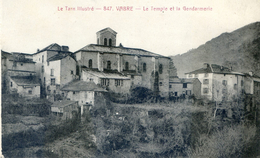 Vabre - Le Temple Et La Gendarmerie - Vabre
