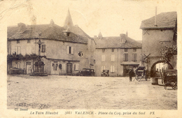 Valence - Place Du Coq Prise Du Sud - Valence D'Albigeois