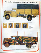 Modélisme AUTOMOBILE MILITAIRE  OPEL BLITZ 3 T TYPE S CAMION ALLEMAND - Andere & Zonder Classificatie