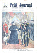 Le Petit Journal N° 330 (14 Mars 1897): Arrivée De La Reine D'Angleterre à Cherbourg, Supplément Illustré - 1850 - 1899