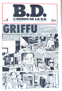 D.D. L'Hebdo De La BD N° 2 (17 Octobre 1977) - Tardi Manchette: Griffu - Humor