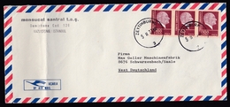 Turkey: Airmail Cover Zeytinburnu To Germany, 1973, 3 Stamps (fold) - Covers & Documents