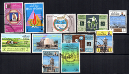 Delcampe - Ficha Sellos Qatar - Qatar