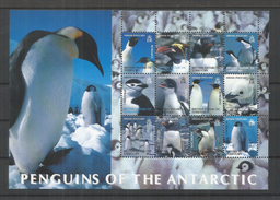 BRITISH ANTARCTIC TERRITORY HOJITA PINGÜINOS AVE PAJARO - Faune Antarctique