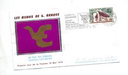 Lettre Flamme Luxeuil Festival Bijoux De Braque - Mechanical Postmarks (Advertisement)