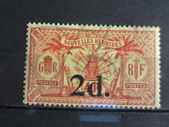 BEAU TIMBRE DES NOUVELLES - HEBRIDES N° 68 , NEUF SANS CHARNIERE !!! - Nuevos