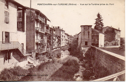 69. Pontcharra Sur Turdine. Vue Sur La Turdine Prise Du Pont - Pontcharra-sur-Turdine