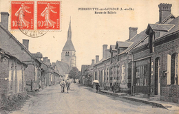 CPA 41 PIERREFITTE SUR SAULDRE ROUTE DE SALBRIS 1921 - Sonstige & Ohne Zuordnung