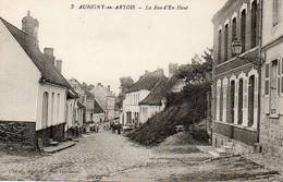 CPA - AUBIGNY-en-ARTOIS (62) - Aspect De La Rue D'En Haut Au Début Du Siècle - Aubigny En Artois