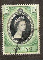 ADEN. 1953, Coronation Of Queen Elizabeth II, 1v Used Complete - Aden (1854-1963)