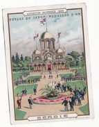 Chromo  PERLES DU JAPON     Exposition Universelle 1900     Serbie - Aiguebelle