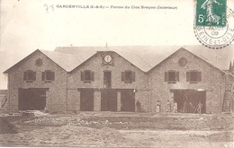 78 - GARGENVILLE - Ferme Du Clos Brayon - Circulé 1909 - TBE - Gargenville