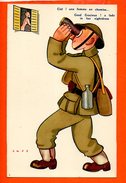 Illustrateur CASS - Fantaisie Militaire - Ciel ! Une Femme En Chemise.... (non écrite) - Cass