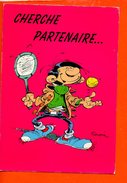 Illustrateur Franquin - Lagaffe N°182 (non écrite) (tennis) - Bandes Dessinées