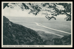 MOÇAMBIQUE - (P.E.A.)-MURUMBALA - Rio Chire ( Ed. Santos Rufino  J/ 9)  Carte Postale - Mosambik