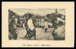 MOÇAMBIQUE - COSTUMES - Um " Cango" Cafreal - Kaffir Dance( Ed. J. Fernandes Moinhos Nº 223) Carte Postale - Mosambik