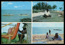 MOÇAMBIQUE - PESCA - Pescadores Nativos   ( Ed. M. Salema & Carvalho Lda. Nº 59)     Carte Postale - Mosambik